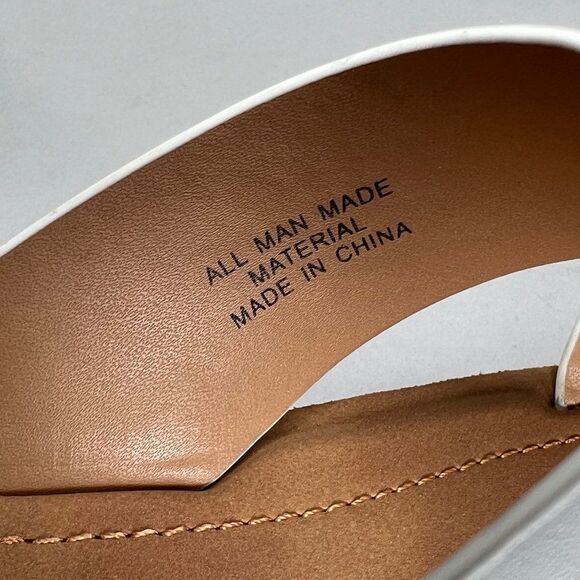 Soda Women's Size 11 Lucy Cross Strap Platform Slide Sandals - Picture 8 of 8